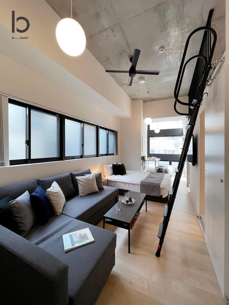 Bhotel Nekoyard - Stylish Loft Studio Steps From Peace Park Hiroshima Buitenkant foto